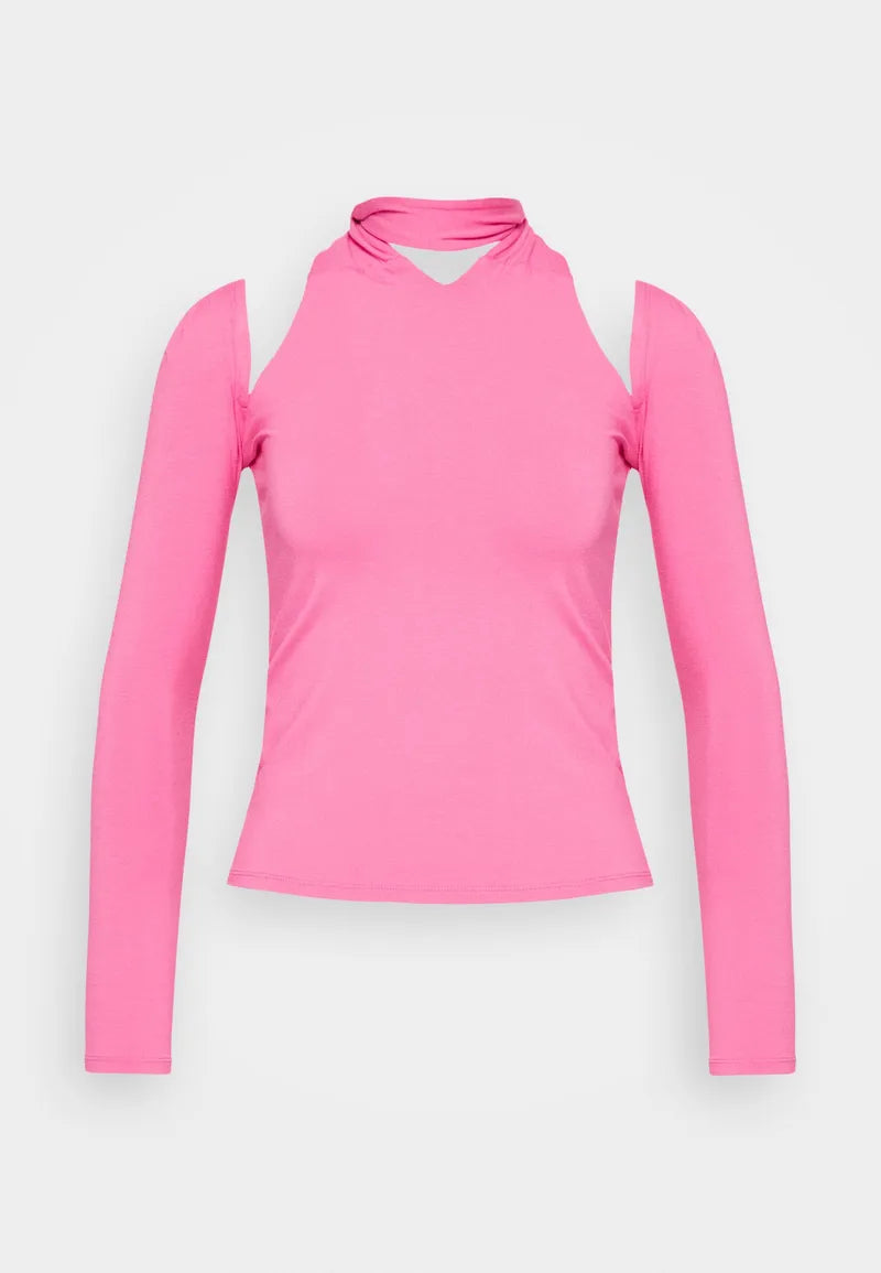 Bluză Jersey Knotted Top - NU-IN