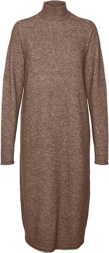 Rochie Kaden Ls HighNeck Calf Dress - Vero Moda