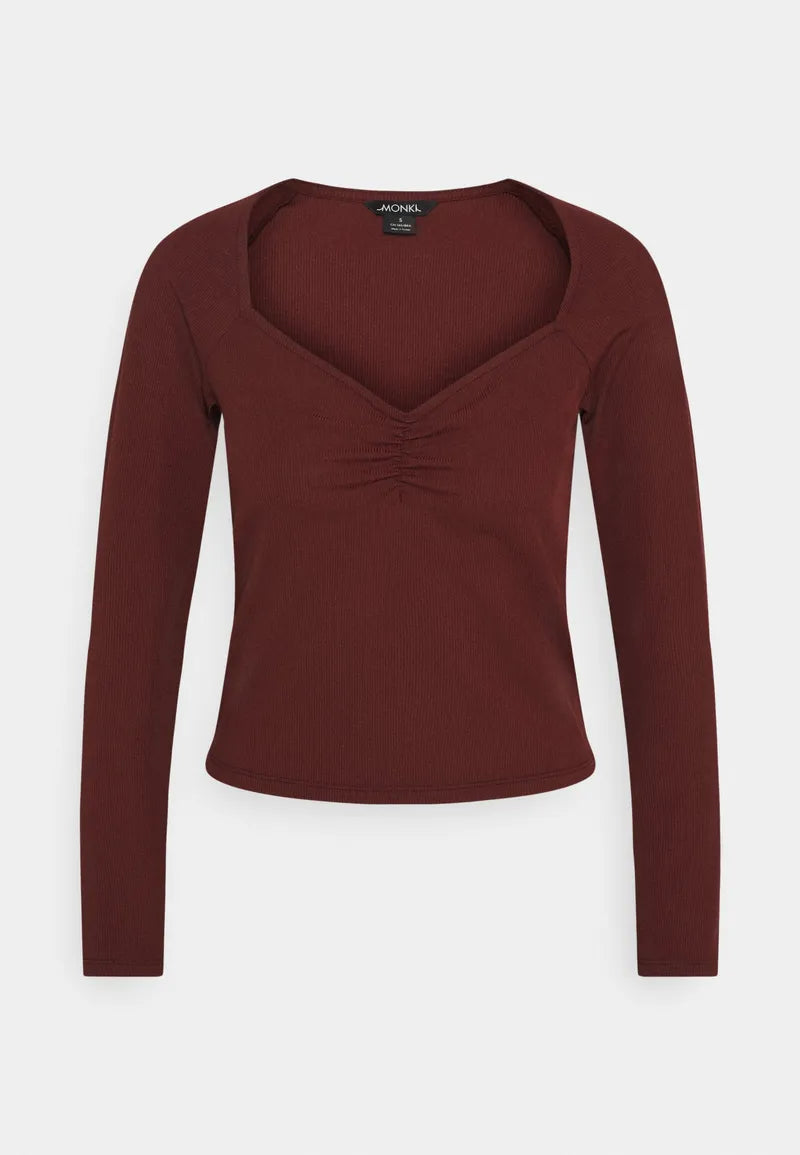 Bluză MONIQUE LS TOP - Monki