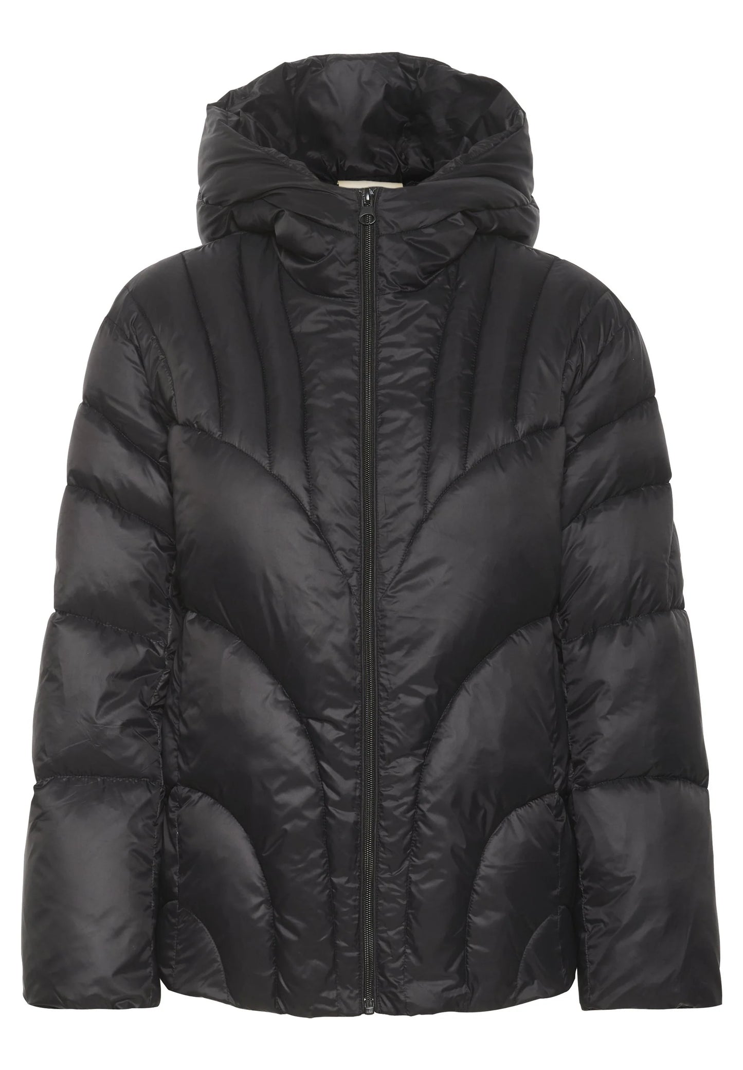 Geacă damă neagră - Cream