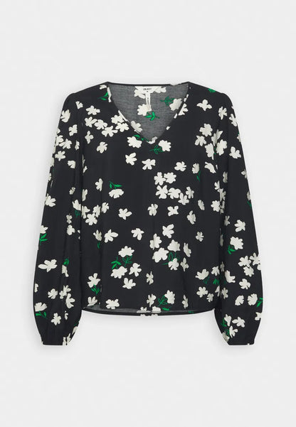Bluză Leonora V-Neck top - OBJECT
