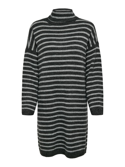 Rochie damă Ontalio Ls Stripe Rollneck - ONLY