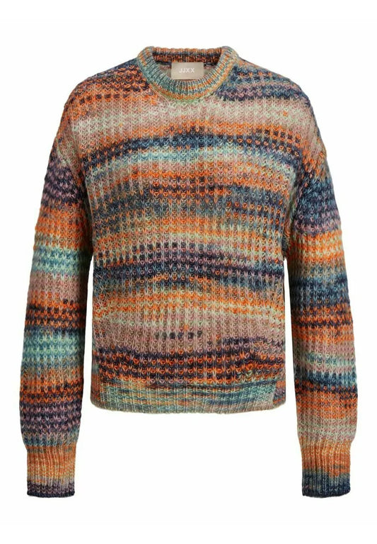Pulover Space Dye Crew Neck Knit - JJXX