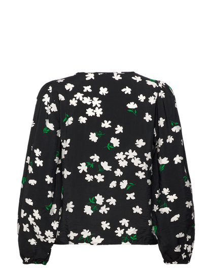 Bluză Leonora V-Neck top - OBJECT