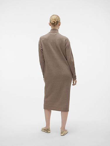Rochie Kaden Ls HighNeck Calf Dress - Vero Moda